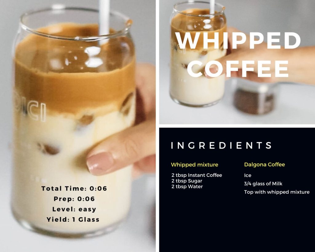 Whipped Coffee Recipe {3 Ingredients!} - FeelGoodFoodie